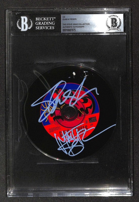 Guns N' Roses The Spaghetti Incident Signed CD  BECKETT (Grad Collection)0