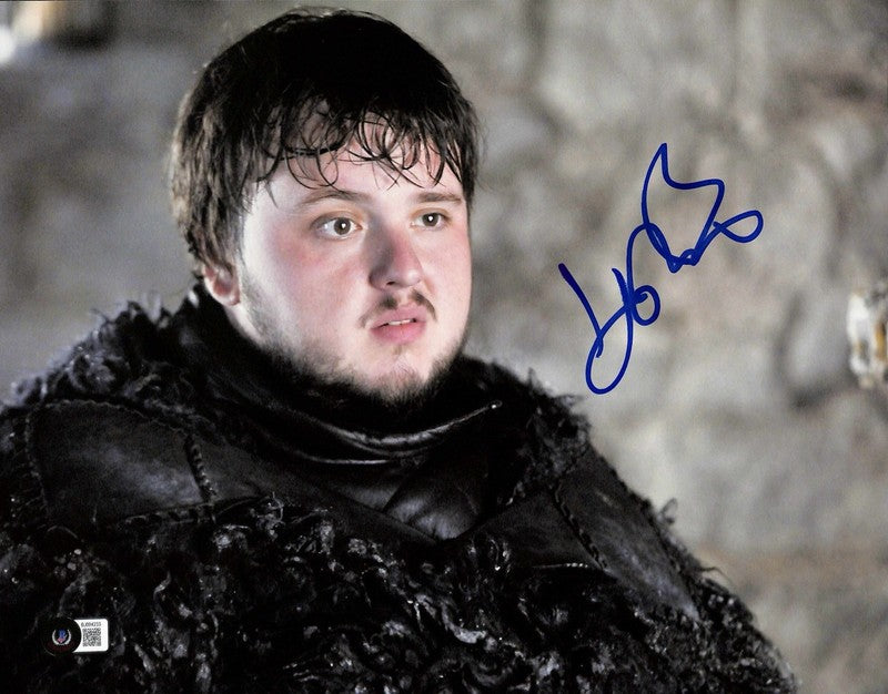 John Bradley "Samwell Tarly" Game of Thrones Signed 11x14 Photograph BECKETT0