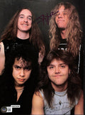 James Hetfield METALLICA “JAYMZ” Signed AUTOGRAPHED Magazine Photo BECKETT0