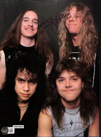 James Hetfield METALLICA “JAYMZ” Signed AUTOGRAPHED Magazine Photo BECKETT0