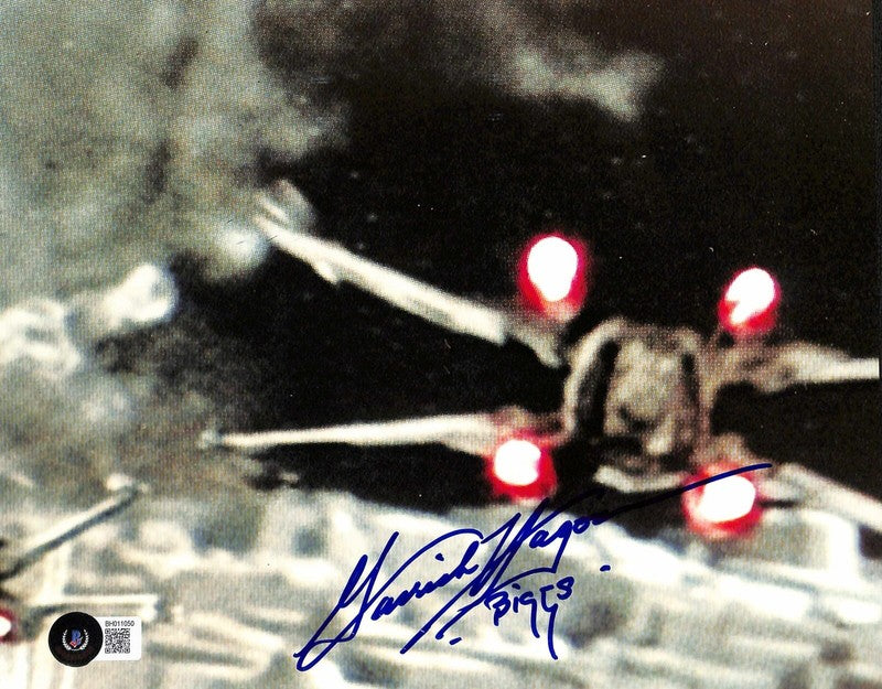 Garrick Hagon "Biggs Darklighter" Star Wars ANH Signed 8x10 Photograph BECKETT0