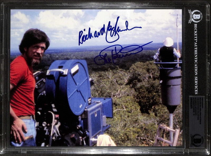Richard Edlund & Lorne Peterson Star Wars ILM BHS Signed 8x10 Photo AUTO 10 BAS0