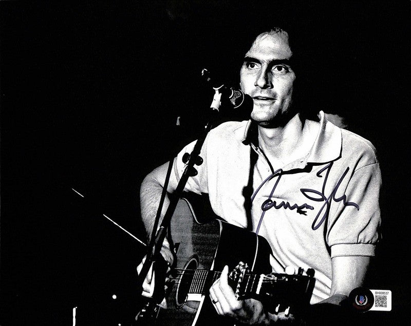 James Taylor Fok Music Legend Signed 8x10 Photograph BECKETT0