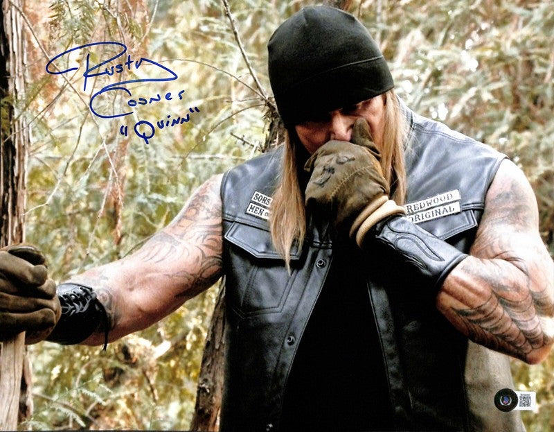 Rusty Coones Sons of Anarchy Signed 11x14 Photograph BECKETT (Grad Collection)0