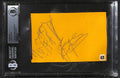 James Hetfield Signed “MUFA" Album Page Beckett BAS (Grad Collection)0