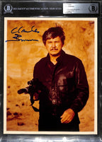 Charles Bronson Death Wish Signed 8x10 Photo Auto Grad 10  BAS (Grad Collection)0