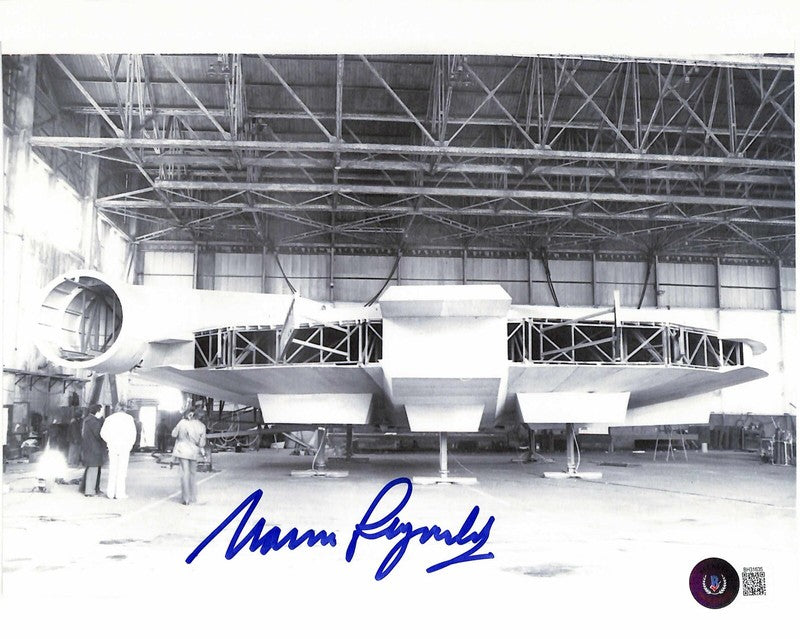 Norman Reynolds Star Wars Millennium Falcon Construction Signed 8x10 Photo BAS0