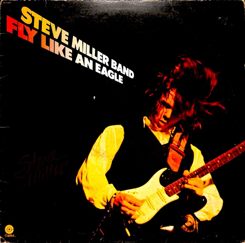 Steve Miller 'Fly Like An Eagle' Signed  Album BECKETT (Grad Collection)0