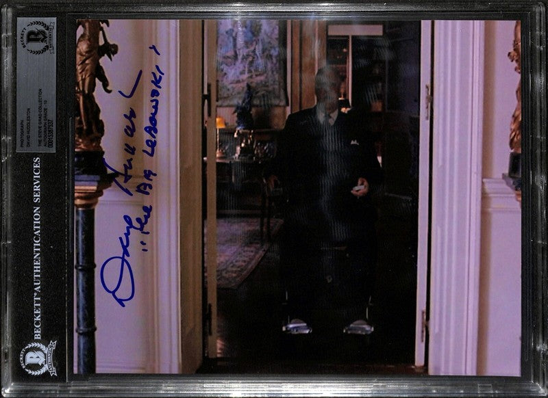 David Huddleston The Big Lebowski Signed Auto 8x10 Photo Auto Grade 10 Beckett 0