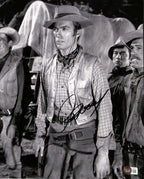 Clint Eastwood “Rawhide" Signed 11x14 Photograph BAS (Grad Collection)0
