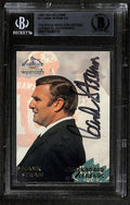 Hank Stram Kansas City Chiefs 1994 Ted Williams #71 Signed Card BECKETT0