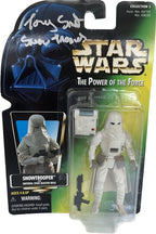 Tony Smart Snowtrooper Star Wars ESB Signed POTF Action Figure BAS0