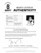 James Brown Signed 8x10 Photograph BECKETT (Grad Collection)1