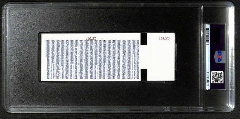 2025 Paige Bueckers Signed WNBA Debut Ticket PSA/DNA AUTO 10 Lynx VS Wings1
