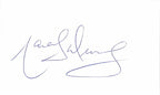 Marcel Dionne NHL Legend & HOF Signed 3x5 Index Card BECKETT0