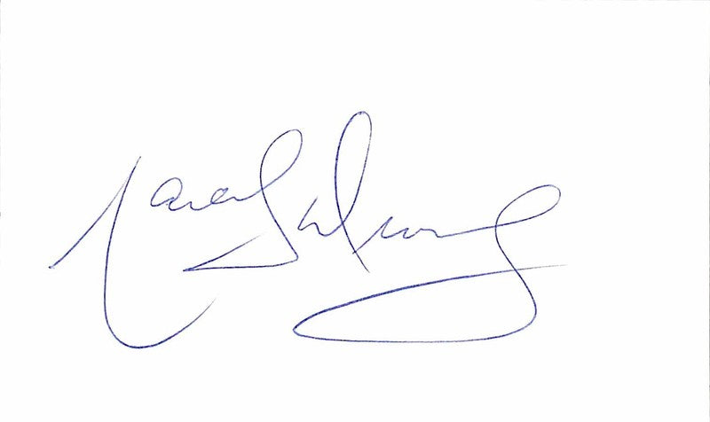 Marcel Dionne NHL Legend & HOF Signed 3x5 Index Card BECKETT0