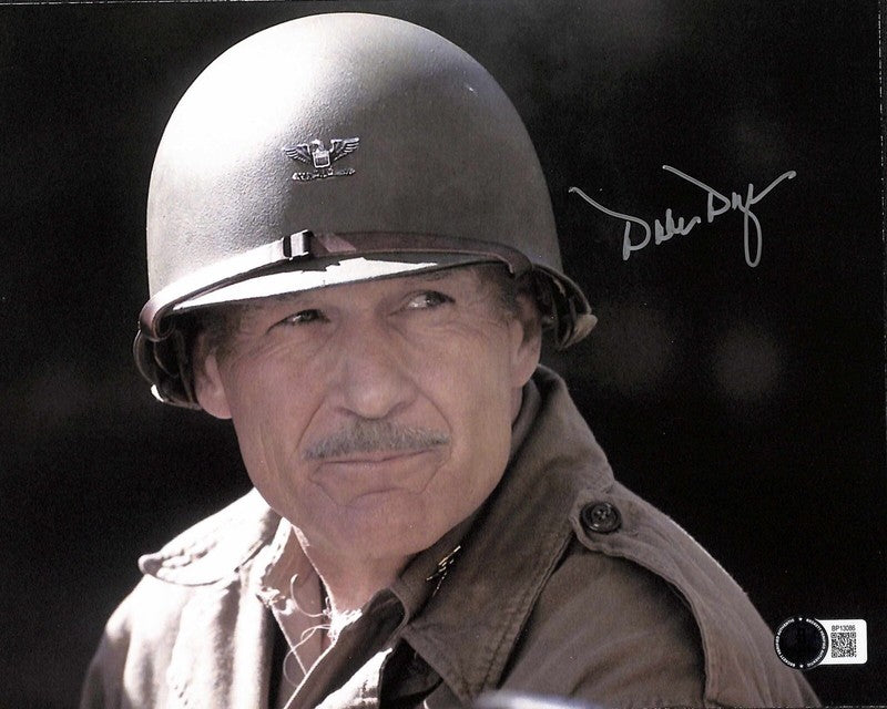 Band of Brothers Dale Dye Signed 8x10 Photo BECKETT (Grad Collection)0