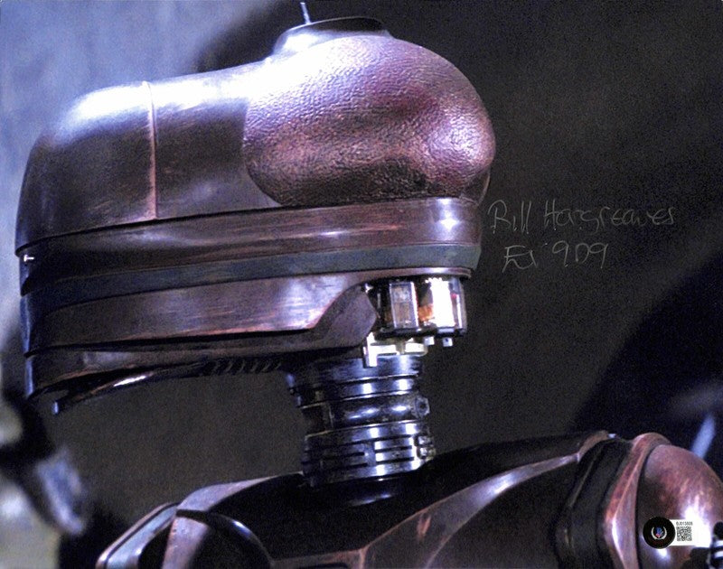 Bill Hargreaves Star Wars ROTJ EV-9D9 Droid Signed 11x14 Photograph BECKETT0