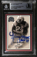 Lenny Moore Baltimore Colts 2000 Greats of the Game #25 Signed Card BECKETT0