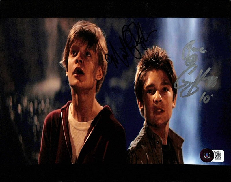 Martha Plimpton & Corey Feldman Goonies Signed 8x10 Photo BAS (Grad Collection)0