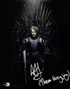 Alfie Allen Game of Thrones Signed 11x14 Photo BECKETT (Grad Collection)0