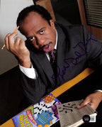 “Stanley” Leslie David Baker The Office Signed  8x10 Photo BECKETT BAS0