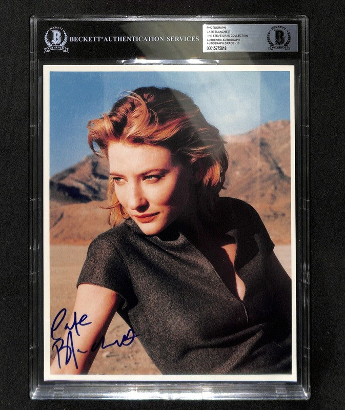 Cate Blanchett Signed 8x10 Photograph Auto Grade 10 (BAS)(Grad Collection)0