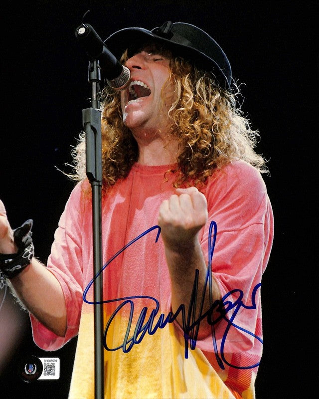Sammy Hagar Van Halen Montrose Signed 8x10 Photograph BECKETT0