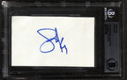 Steve Nash Suns Legend & NBA HOF’er Signed 3x5 Index Card BECKETT0