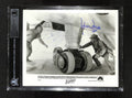 Harrison Ford & Pat Roach Rare Indiana Jones 8x10 Signed BAS (Grad Collection)0