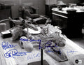 Original ILM Model Shop Signed 11x14 B&W Photo – Star Wars Model Makers BECKETT0