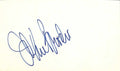 John Brodie San Francisco 49er's QB Signed 3x5 Index Card BECKETT0