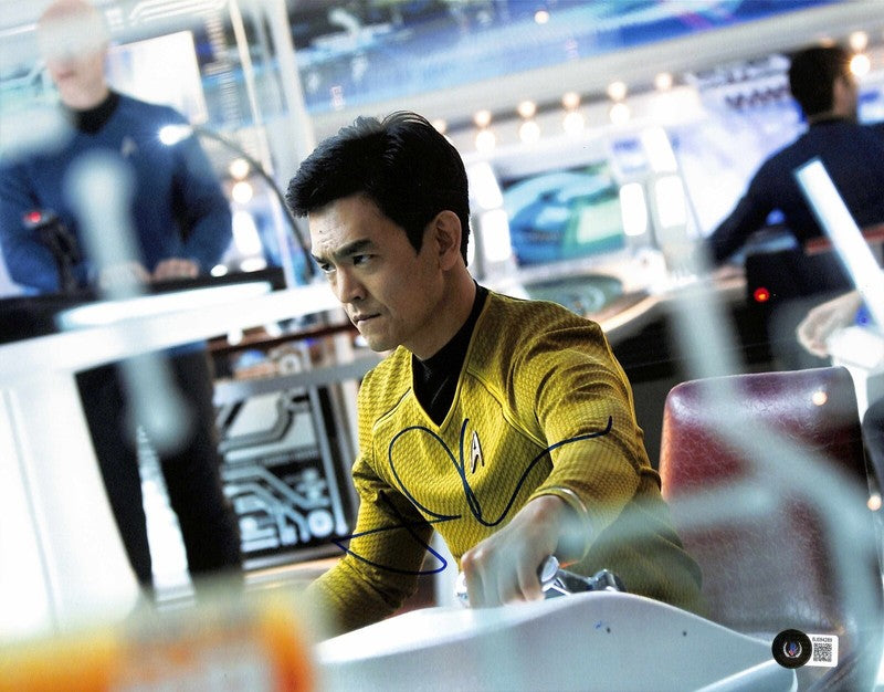 John Cho “Sulu” Star Trek The Movie Signed 11x14 Photo BECKETT0
