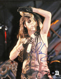 Alice Cooper Music Legend “Schools Out” Signed 8x10 Photograph BECKETT0