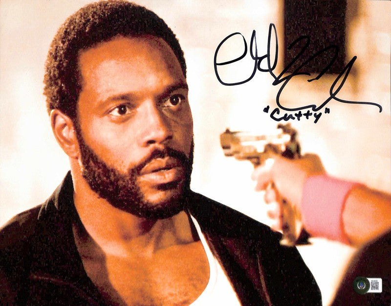 The Wire Chad Coleman  "Cutty" Signed 11x14 Photograph BECKETT (Grad Collection)0