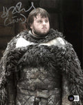 John Bradley "Samwell Tarly" Game of Thrones Signed 8x10 BECKETT Grad Collection0