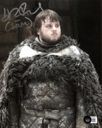 John Bradley "Samwell Tarly" Game of Thrones Signed 8x10 BECKETT Grad Collection0