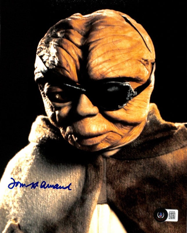 Tom St Amand Prune Face Animator Star Wars ROTJ Signed 8x10 Photo BECKETT BAS0