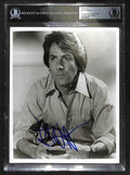 Dustin Hoffman Signed B&W 8x10 Photograph BAS (Grad Collection)0