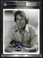 Dustin Hoffman Signed B&W 8x10 Photograph BAS (Grad Collection)0