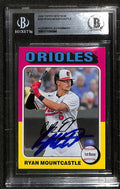 Ryan Mountcastle Baltimore Orioles Signed 2024 Topps Heritage BECKETT0