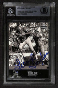 Lionel Taylor Denver Broncos 1997 Upper Deck Legends #172 Signed Card BAS AUTH0