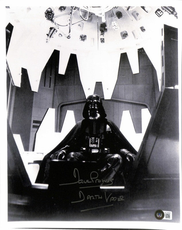 David Prowse Darth Vader Signed 11x14 Photo Auto Grade 10 BAS(Grad Collection)0