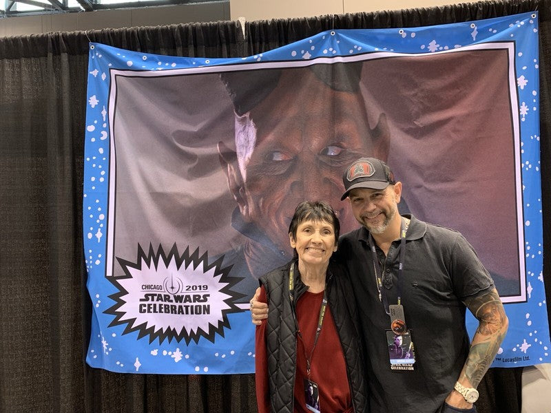 Rick Baker & Penny McCarthy Signed 2004 Star Wars Original Trilogy Collection 3