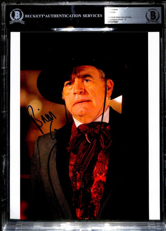 Brian Cox Deadwood Signed 8x10 Photo Auto Grade 10 BECKETT (Grad Collection)0