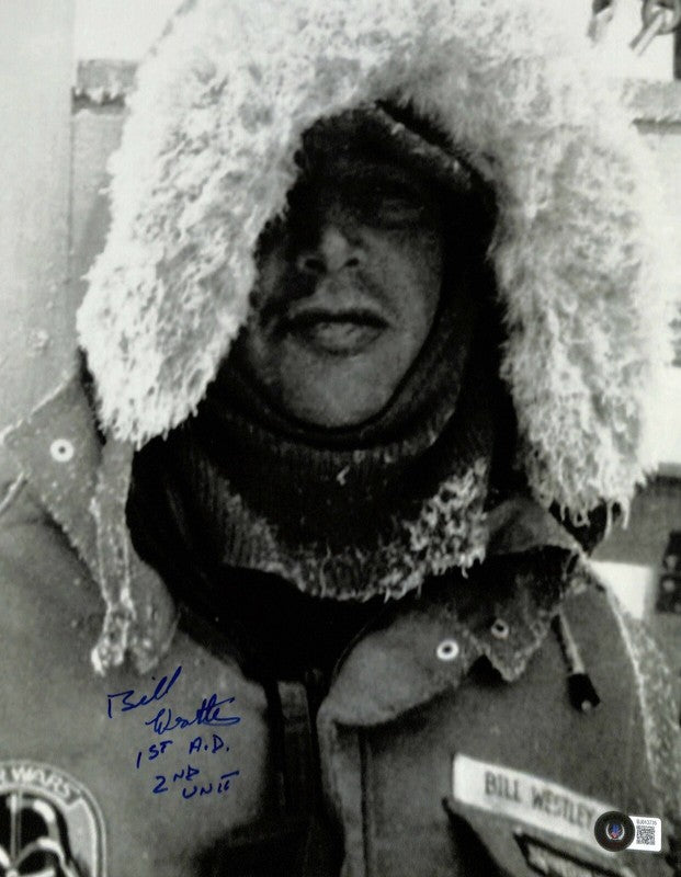 Bill Westley 2nd Unit Asst. Director Star Wars ESB Signed 11x14 Photo BECKETT0