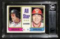 1974 Topps #331 Carlton Fisk All-Star VINTAGE Signed Card BECKETT0