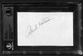 Roland Hemond Chicago White Sox General Manager Signed 3x5 Index Card BECKETT0