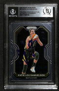Katie Lou Samuelson 2021 Panini Prizm WNBA #67 Signed Card BECKETT Encapsulated0