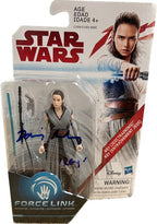 Daisy Ridley Signed Star Wars The Last Jedi Rey Action Figure BECKETT0